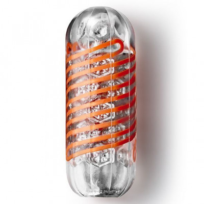 Мастурбатор Tenga Spinner Hexa с упругой стимулирующей спиралью внутри, стандартная спираль Мастурбатор Tenga Spinner Hexa с упругой стимулирующей спиралью внутри, стандартная спираль