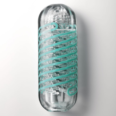 Мастурбатор Tenga Spinner 04 Pixel з пружною стимулювальною спіраллю всередині Мастурбатор Tenga Spinner 04 Pixel з пружною стимулювальною спіраллю всередині
