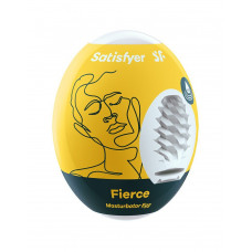 Самозмащувальний мастурбатор-яйце Satisfyer Masturbator Egg Single Fierce, одноразовий, не вимагає з