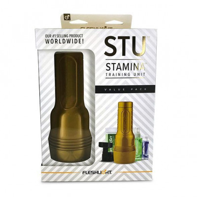 Мастурбатор Fleshlight STU Value Pack: присоска, змазка, очищувальний та відновлювальний засіб Мастурбатор Fleshlight STU Value Pack: присоска, змазка, очищувальний та відновлювальний засіб