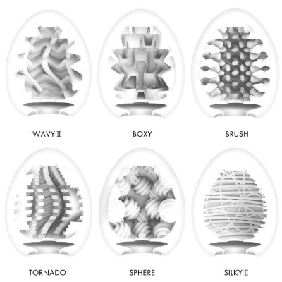 Набір яєць-мастурбаторів Tenga Egg New Standard Pack (6 яєць) Набір яєць-мастурбаторів Tenga Egg New Standard Pack (6 яєць)