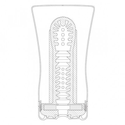 Мастурбатор Tenga Soft Tube Cup (мягкая подушечка) сдавливаемый Мастурбатор Tenga Soft Tube Cup (мягкая подушечка) сдавливаемый