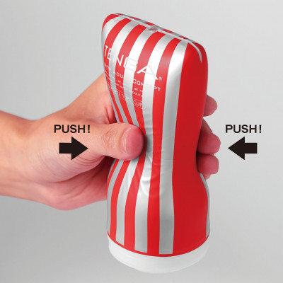 Мастурбатор Tenga Squeeze Tube Cup (м’яка подушечка) стискається Мастурбатор Tenga Squeeze Tube Cup (м’яка подушечка) стискається
