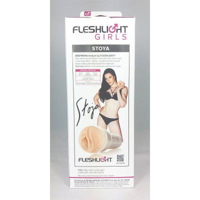 Мастурбатор Fleshlight Girls: Stoya - Destroya, зі зліпка вагіни, дуже ніжний Мастурбатор Fleshlight Girls: Stoya - Destroya, зі зліпка вагіни, дуже ніжний
