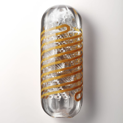 Мастурбатор Tenga Spinner 05 Beads з пружною стимулювальною спіраллю всередині Мастурбатор Tenga Spinner 05 Beads з пружною стимулювальною спіраллю всередині
