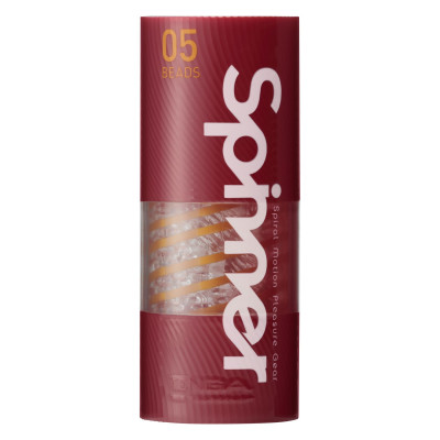 Мастурбатор Tenga Spinner 05 Beads з пружною стимулювальною спіраллю всередині Мастурбатор Tenga Spinner 05 Beads з пружною стимулювальною спіраллю всередині
