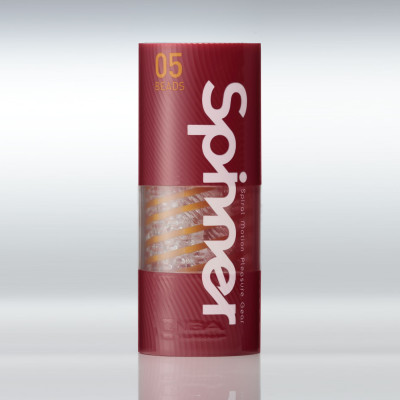 Мастурбатор Tenga Spinner 05 Beads з пружною стимулювальною спіраллю всередині Мастурбатор Tenga Spinner 05 Beads з пружною стимулювальною спіраллю всередині