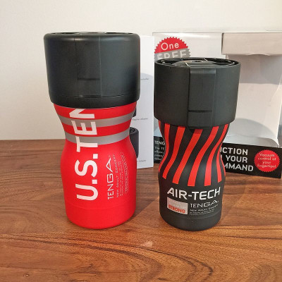 Вакуумна насадка Tenga Vacuum Controller з мастурбатором US Deep Throat Cup, єдиний, що смокче Вакуумна насадка Tenga Vacuum Controller з мастурбатором US Deep Throat Cup, єдиний, що смокче