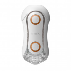 Мастурбатор Tenga FLIP ORB — Orange Crash, з можливістю зміни тиску та стимулювальними кульками всер