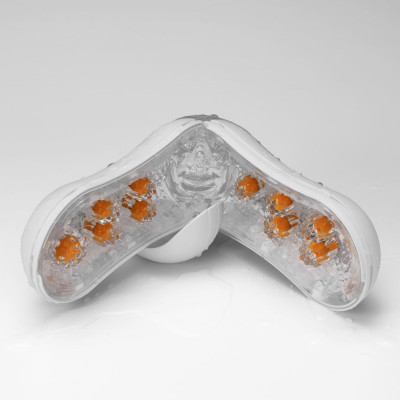Мастурбатор Tenga FLIP ORB — Orange Crash, з можливістю зміни тиску та стимулювальними кульками всер Мастурбатор Tenga FLIP ORB — Orange Crash, з можливістю зміни тиску та стимулювальними кульками всер