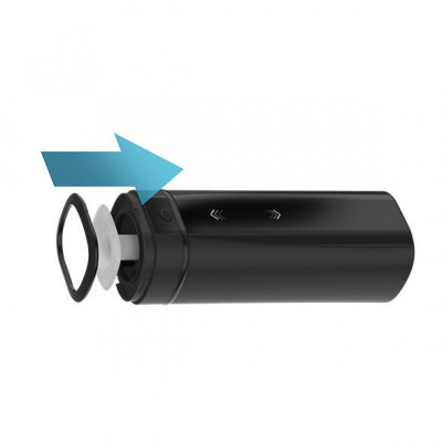 Мастурбатор Kiiroo Onyx +, 10 стискуючих кілець, не треба рухати, теледільдоніка Мастурбатор Kiiroo Onyx +, 10 стискуючих кілець, не треба рухати, теледільдоніка
