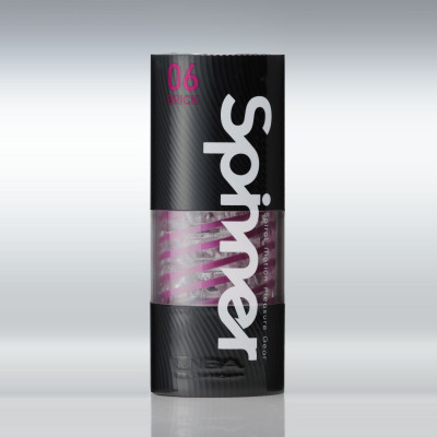 Мастурбатор Tenga Spinner 06 Brick з пружною стимулювальною спіраллю всередині Мастурбатор Tenga Spinner 06 Brick з пружною стимулювальною спіраллю всередині