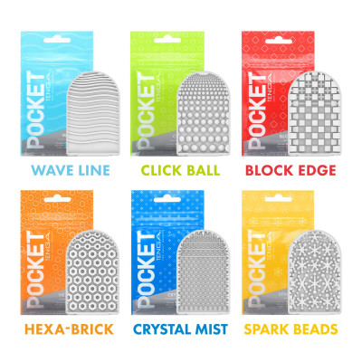 Мастурбатор TENGA Pocket Click Ball Мастурбатор TENGA Pocket Click Ball