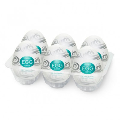 Мастурбатор яйцо Tenga Egg Surfer (Серфер) Мастурбатор яйцо Tenga Egg Surfer (Серфер)
