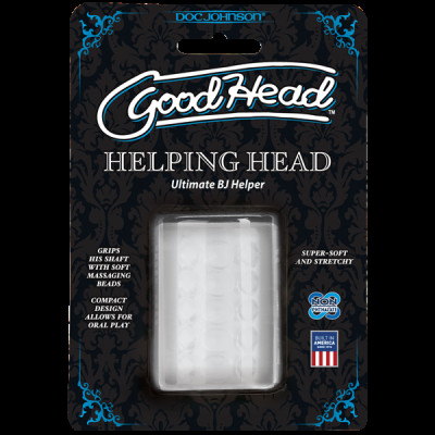 Мастурбатор Doc Johnson GoodHead - Helping Head ULTRASKYN, супер помогалочка для минета Мастурбатор Doc Johnson GoodHead - Helping Head ULTRASKYN, супер помогалочка для минета