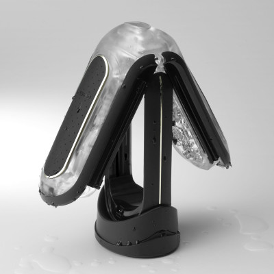 Мастурбатор Tenga Flip Zero Electronic Vibration Black, змінна інтенсивність, розкладний Мастурбатор Tenga Flip Zero Electronic Vibration Black, змінна інтенсивність, розкладний