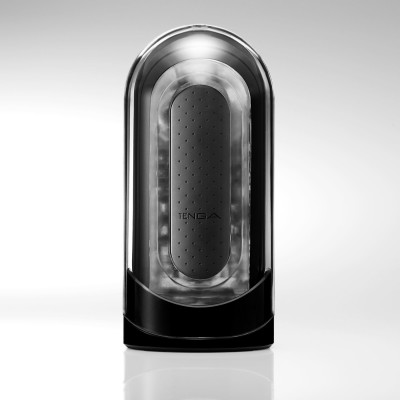 Мастурбатор Tenga Flip Zero Black, змінна інтенсивність стимуляції, розкладний Мастурбатор Tenga Flip Zero Black, змінна інтенсивність стимуляції, розкладний