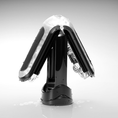 Мастурбатор Tenga Flip Zero Black, змінна інтенсивність стимуляції, розкладний Мастурбатор Tenga Flip Zero Black, змінна інтенсивність стимуляції, розкладний