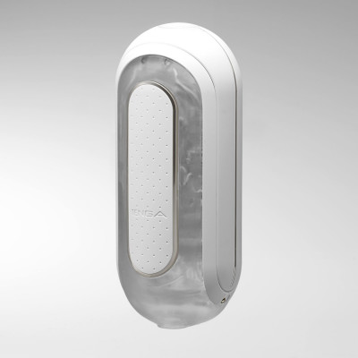 Мастурбатор Tenga Flip Zero Electronic Vibration White, змінна інтенсивність, розкладний Мастурбатор Tenga Flip Zero Electronic Vibration White, змінна інтенсивність, розкладний