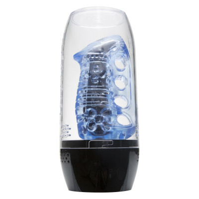Мастурбатор Fleshlight Fleshskins Grip Blue Ice, надійна фіксація на руці, відмінно для пар та мінет Мастурбатор Fleshlight Fleshskins Grip Blue Ice, надійна фіксація на руці, відмінно для пар та мінет