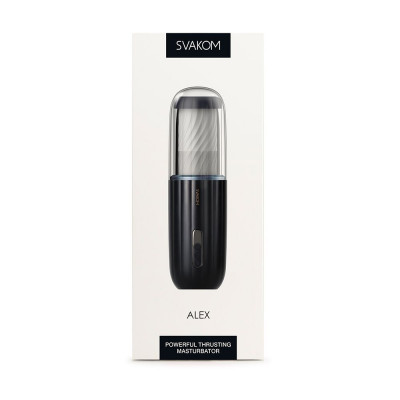 Автоматичний мастурбатор з озвучкою Svakom Alex Dark Blue Автоматичний мастурбатор з озвучкою Svakom Alex Dark Blue