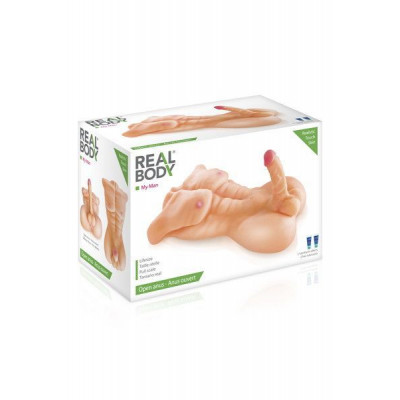 Торс чоловіка Real Body — My Man, пеніс та анус Торс чоловіка Real Body — My Man, пеніс та анус