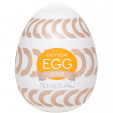 Мастурбатор-яйце Tenga Egg Ring з асиметричним рельєфом