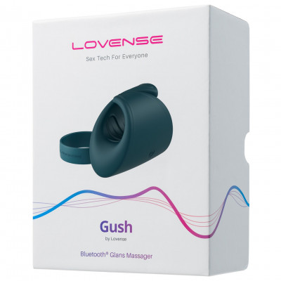 Смарт вібромастурбатор для головки члена Lovense Gush Смарт вібромастурбатор для головки члена Lovense Gush