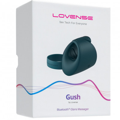Смарт вібромастурбатор для головки члена Lovense Gush Смарт вібромастурбатор для головки члена Lovense Gush