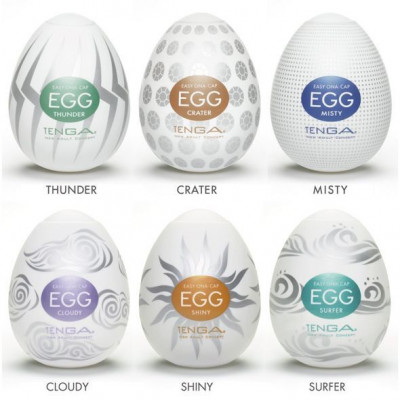 Набір Tenga Egg Hard Boild Pack (6 яєць) Набір Tenga Egg Hard Boild Pack (6 яєць)