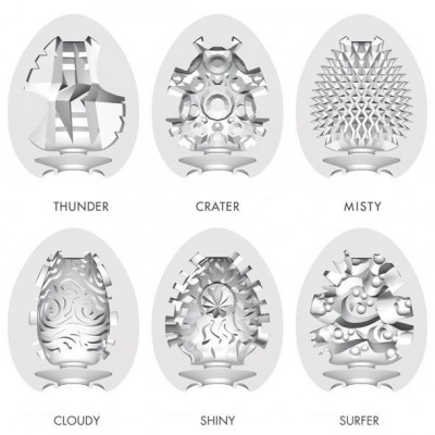 Набір Tenga Egg Hard Boild Pack (6 яєць) Набір Tenga Egg Hard Boild Pack (6 яєць)