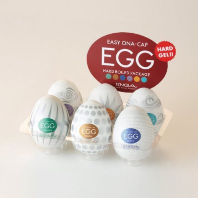 Набір Tenga Egg Hard Boild Pack (6 яєць) Набір Tenga Egg Hard Boild Pack (6 яєць)