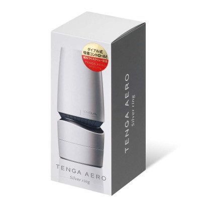 Мастурбатор Tenga — Aero Masturbator Silver, інноваційна технологія всмоктування Мастурбатор Tenga — Aero Masturbator Silver, інноваційна технологія всмоктування