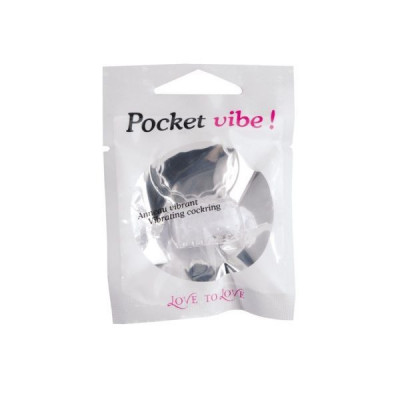 Эрекционное кольцо Love To Love POCKET VIBE Эрекционное кольцо Love To Love POCKET VIBE