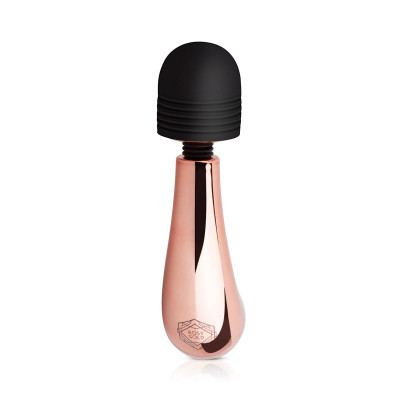 Мінівібромасажер Rosy Gold — Nouveau Mini Curve Massager Мінівібромасажер Rosy Gold — Nouveau Mini Curve Massager