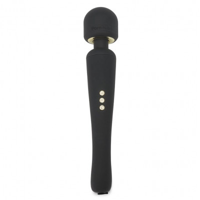 Вібромасажер Wand з трьома насадками Pornhub Spell Wand Set, потужний Вібромасажер Wand з трьома насадками Pornhub Spell Wand Set, потужний