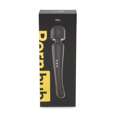 Вібромасажер Wand з трьома насадками Pornhub Spell Wand Set, потужний Вібромасажер Wand з трьома насадками Pornhub Spell Wand Set, потужний