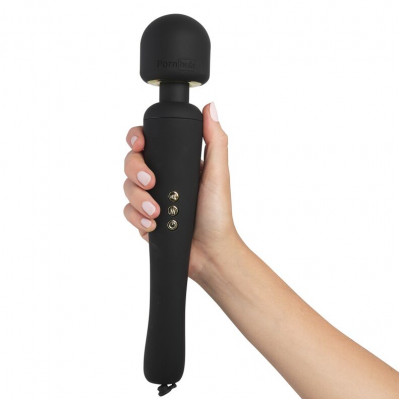 Вібромасажер Wand з трьома насадками Pornhub Spell Wand Set, потужний Вібромасажер Wand з трьома насадками Pornhub Spell Wand Set, потужний
