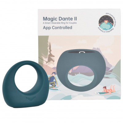 Ерекційне віброкільце Magic Motion Dante II, керування за допомогою смартфона Ерекційне віброкільце Magic Motion Dante II, керування за допомогою смартфона