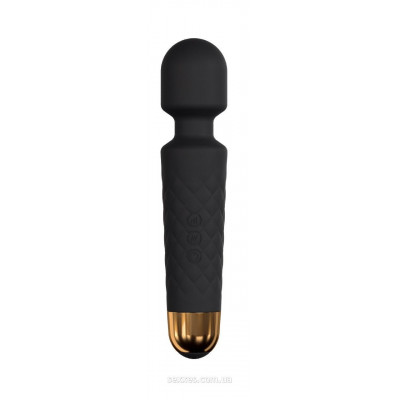 Минивибромассажер Dorcel Wand Wanderful Black мощный, водонепроницаемый, 18 режимов работы Минивибромассажер Dorcel Wand Wanderful Black мощный, водонепроницаемый, 18 режимов работы