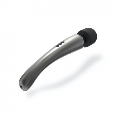 Мощный вибромассажер Dorcel MEGAWAND Chrome Silver водонепроницаемый, перезаряжаемый, 160 режимов Мощный вибромассажер Dorcel MEGAWAND Chrome Silver водонепроницаемый, перезаряжаемый, 160 режимов