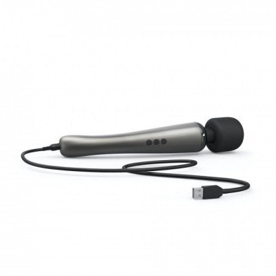 Мощный вибромассажер Dorcel MEGAWAND Chrome Silver водонепроницаемый, перезаряжаемый, 160 режимов Мощный вибромассажер Dorcel MEGAWAND Chrome Silver водонепроницаемый, перезаряжаемый, 160 режимов