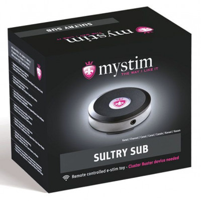 Приймач Mystim Sultry Subs Channel 7 для електростимулятора Cluster Buster Приймач Mystim Sultry Subs Channel 7 для електростимулятора Cluster Buster