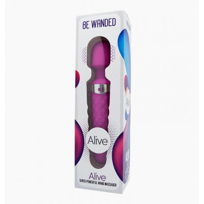 Мини-вибромассажер Alive Be Wanded Purple Мини-вибромассажер Alive Be Wanded Purple