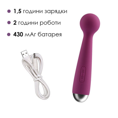 Вибромассажер с интеллектуальным режимом Svakom Mini Emma Violet Вибромассажер с интеллектуальным режимом Svakom Mini Emma Violet