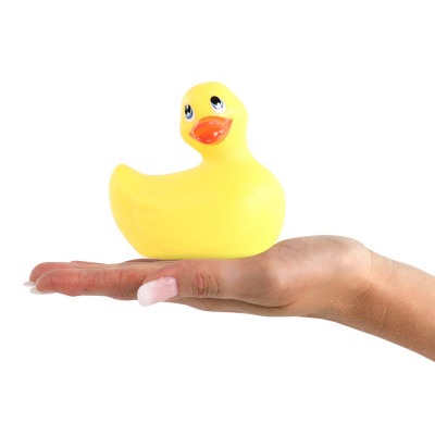 Вібромасажер качечка I Rub My Duckie - Classic Yellow v2.0, скромняжка Вібромасажер качечка I Rub My Duckie - Classic Yellow v2.0, скромняжка
