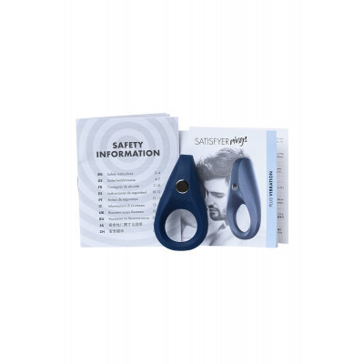Эрекционное виброкольцо Satisfyer Rocket Ring с удлиненным стимулятором клитора, перезаряжаемое Эрекционное виброкольцо Satisfyer Rocket Ring с удлиненным стимулятором клитора, перезаряжаемое