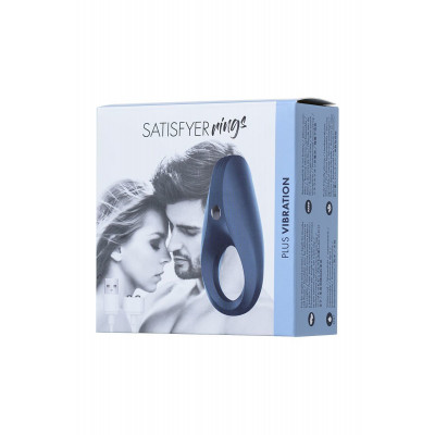 Эрекционное виброкольцо Satisfyer Rocket Ring с удлиненным стимулятором клитора, перезаряжаемое Эрекционное виброкольцо Satisfyer Rocket Ring с удлиненным стимулятором клитора, перезаряжаемое