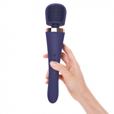 Вибромассажер с силиконовой щеточкой Love to Love Brush Crush - Midnight Indigo Вибромассажер с силиконовой щеточкой Love to Love Brush Crush - Midnight Indigo