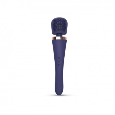Вибромассажер с силиконовой щеточкой Love to Love Brush Crush - Midnight Indigo Вибромассажер с силиконовой щеточкой Love to Love Brush Crush - Midnight Indigo